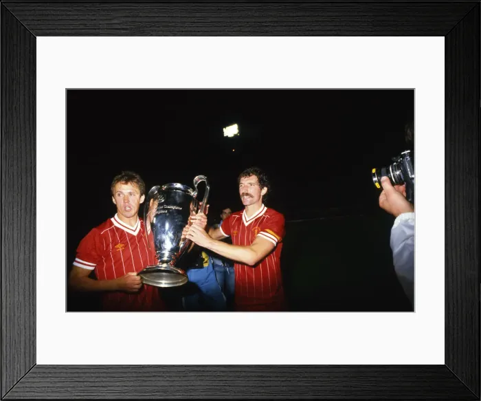 Framed Print : European Cup Final: Liverpool 1* Roma 1 (*won 4-2 pens a. e. t. ) Framed Print : European Cup Final: Liverpool 1* Roma 1 (*won 4-2 pens a. e. t. )