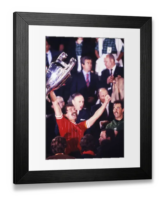 Framed Print : European Cup Final: Liverpool 1* Roma 1 (*won 4-2 pens a. e. t. ) Framed Print : European Cup Final: Liverpool 1* Roma 1 (*won 4-2 pens a. e. t. )
