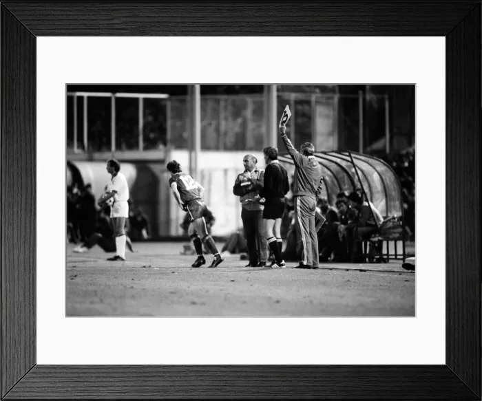 Framed Print : European Cup Final: Liverpool 1* Roma 1 (*won 4-2 pens a. e. t. )