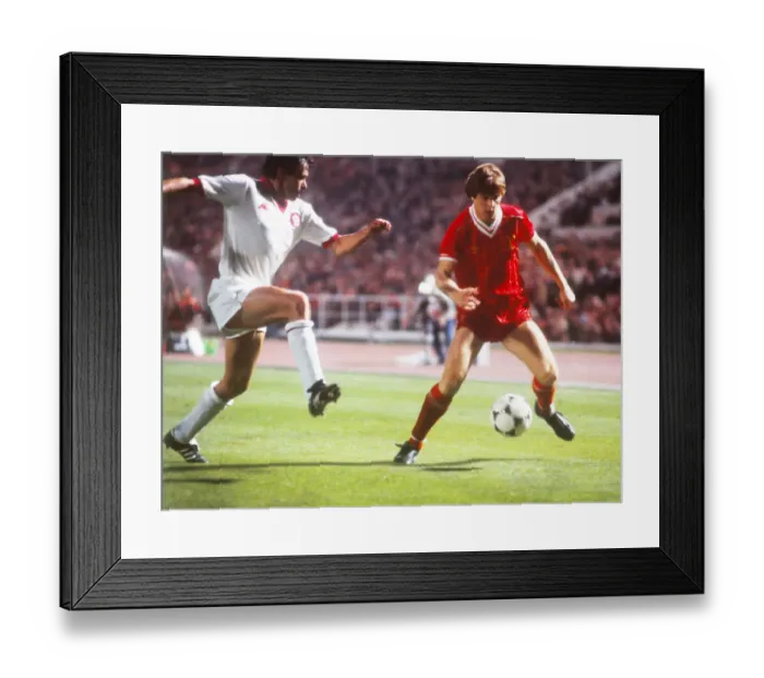 Framed Print : European Cup Final: Liverpool 1* Roma 1 (*won 4-2 pens a. e. t. ) Framed Print : European Cup Final: Liverpool 1* Roma 1 (*won 4-2 pens a. e. t. )