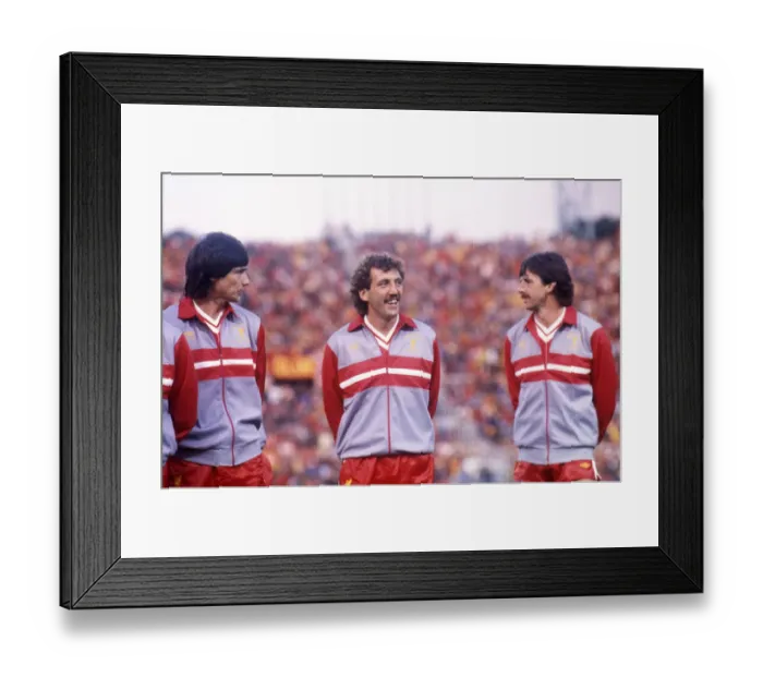 Framed Print : European Cup Final: Liverpool 1* Roma 1 (*won 4-2 pens a. e. t. ) Framed Print : European Cup Final: Liverpool 1* Roma 1 (*won 4-2 pens a. e. t. )