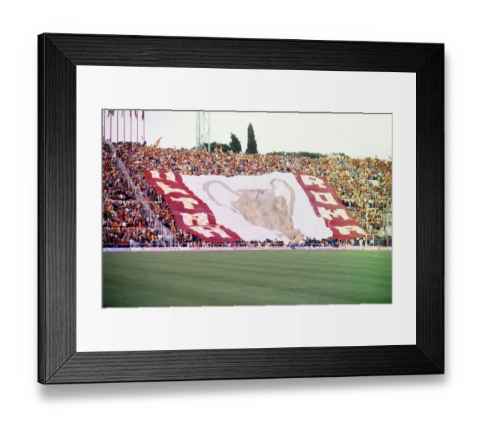 Framed Print : European Cup Final: Liverpool 1* Roma 1 (*won 4-2 pens a. e. t. ) Framed Print : European Cup Final: Liverpool 1* Roma 1 (*won 4-2 pens a. e. t. )