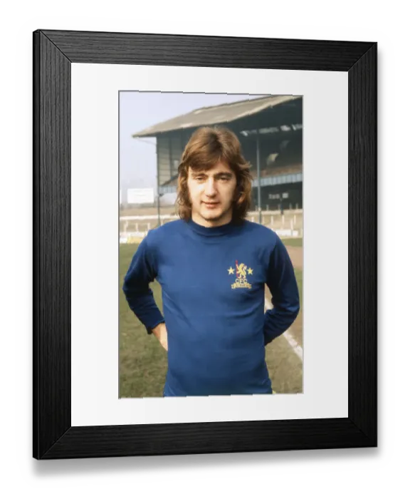 Framed Print : Alan Hudson - Chelsea Framed Print : Alan Hudson - Chelsea