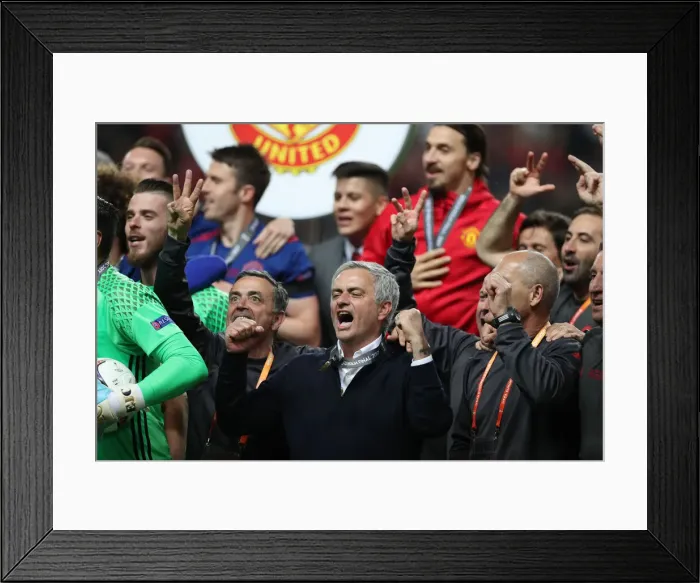 Framed Print : Europa Lge Final: Man Utd 2 Ajax 0 Framed Print : Europa Lge Final: Man Utd 2 Ajax 0