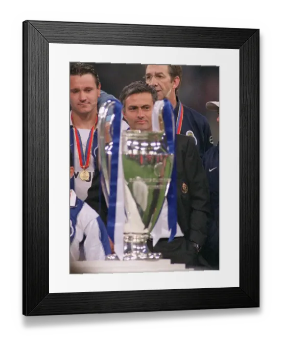 Framed Print : Champs Lge Final: Porto 3 Monaco 0