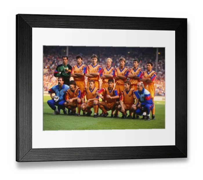 Framed Print : FC Barcelona, 1992 European Cup Final Framed Print : FC Barcelona, 1992 European Cup Final