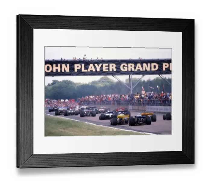 Framed Print : 1981 British Grand Prix Framed Print : 1981 British Grand Prix