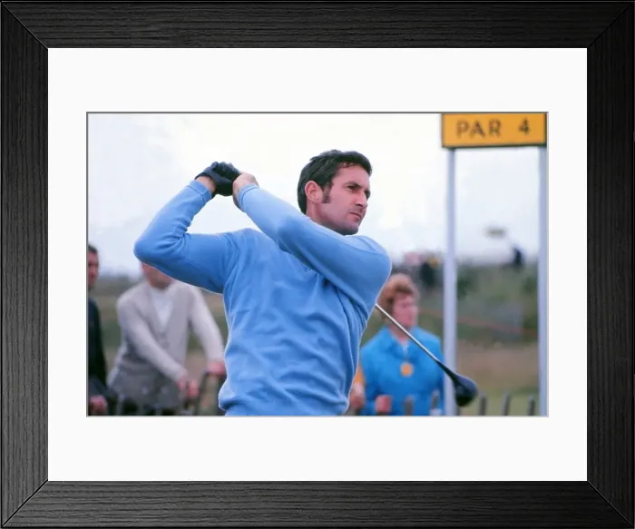 Framed Print : Bob Charles - New Zealand Framed Print : Bob Charles - New Zealand