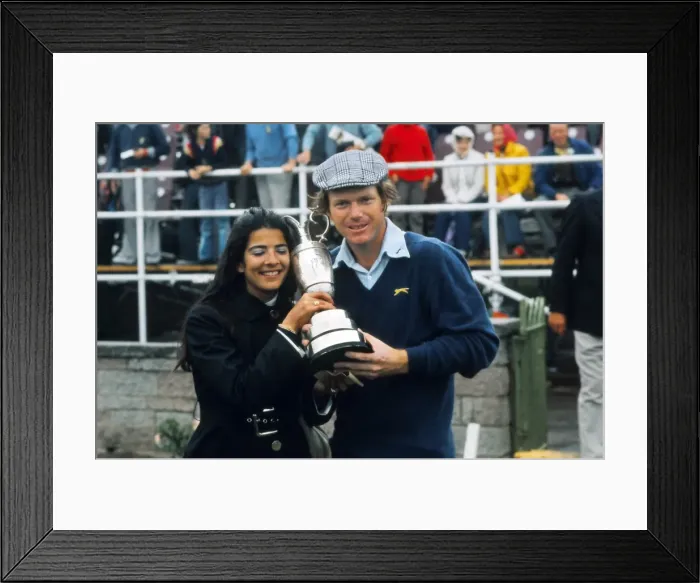 Framed Print : Tom Watson - 1975 Open Champion Framed Print : Tom Watson - 1975 Open Champion