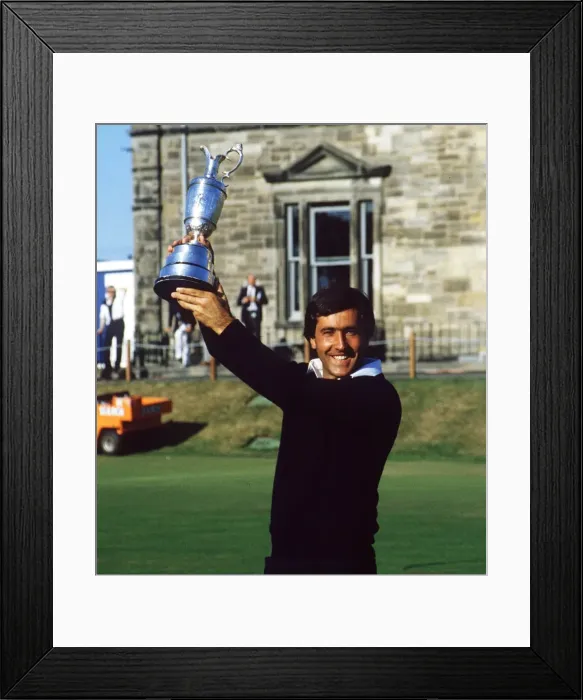 Framed Print : Seve Ballesteros - 1984 Open Champion Framed Print : Seve Ballesteros - 1984 Open Champion