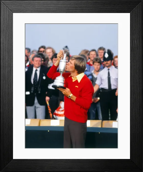 Framed Print : Bill Rogers - 1981 Open Champion Framed Print : Bill Rogers - 1981 Open Champion