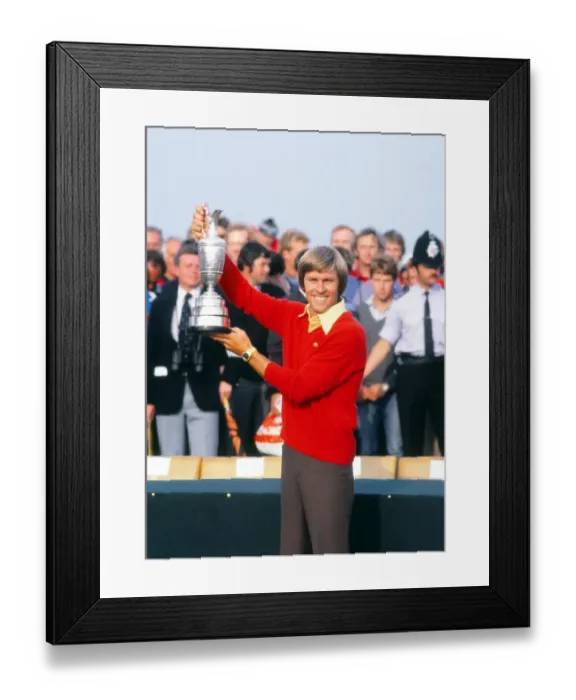 Framed Print : Bill Rogers - 1981 Open Champion Framed Print : Bill Rogers - 1981 Open Champion