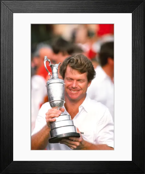 Framed Print : Tom Watson - 1983 Open Champion Framed Print : Tom Watson - 1983 Open Champion
