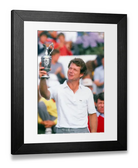 Framed Print : Tom Watson - 1983 Open Champion Framed Print : Tom Watson - 1983 Open Champion