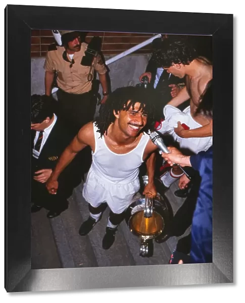 Ruud Gullit with the European Cup in 1989