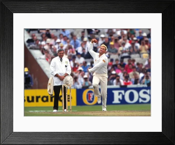 Framed Print : Shane Warne Framed Print : Shane Warne