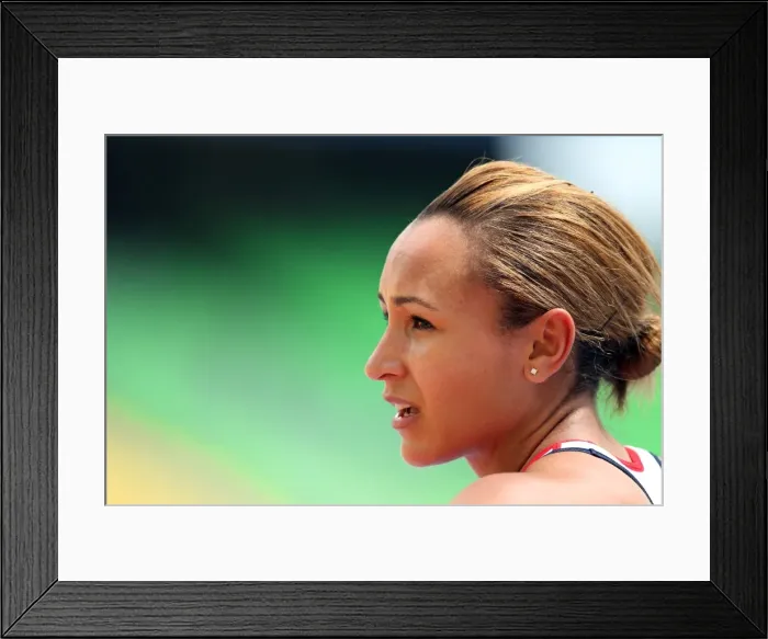 Framed Print : Jess Ennis - 2011 World Championship Framed Print : Jess Ennis - 2011 World Championship