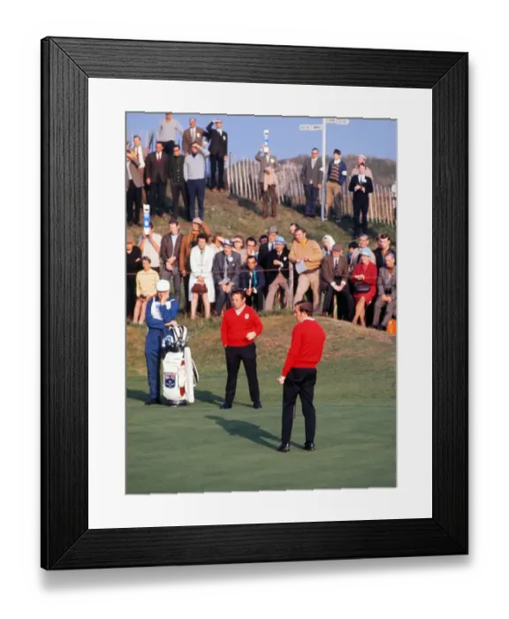 Framed Print : Four-ball pairing Brian Huggett and Alex Cayhill at the 1969 Ryder Cup Framed Print : Four-ball pairing Brian Huggett and Alex Cayhill at the 1969 Ryder Cup