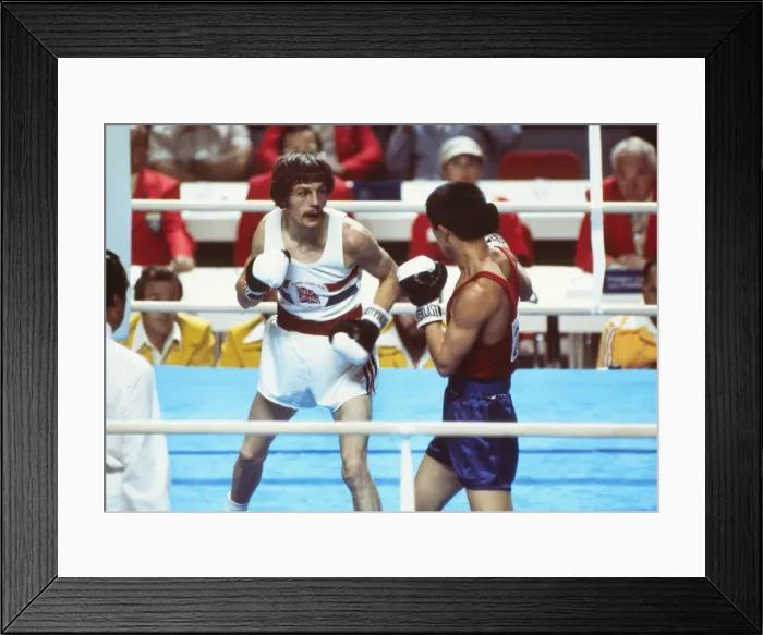 Framed Print : Pat Cowdell at the 1976 Montreal Olympics Framed Print : Pat Cowdell at the 1976 Montreal Olympics
