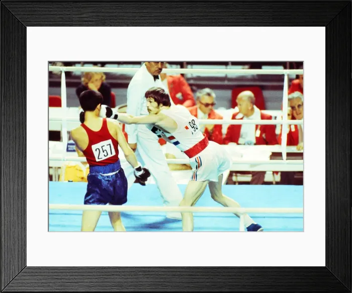 Framed Print : Pat Cowdell - 1976 Montreal Olympics Framed Print : Pat Cowdell - 1976 Montreal Olympics