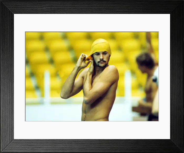 Framed Print : David Wilkie at the 1976 Montreal Olympics Framed Print : David Wilkie at the 1976 Montreal Olympics