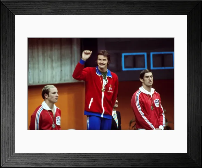 Framed Print : David Wilkie at the 1976 Montreal Olympics Framed Print : David Wilkie at the 1976 Montreal Olympics