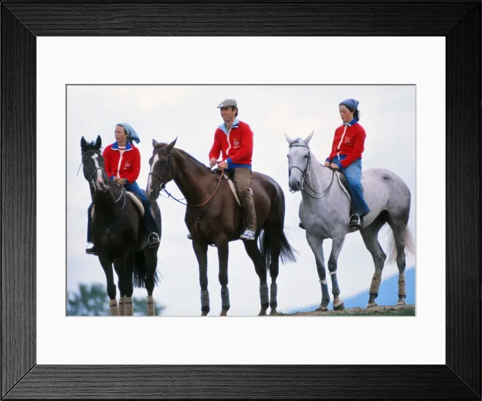 Framed Print : Princess Anne at the 1976 Montreal Olympics Framed Print : Princess Anne at the 1976 Montreal Olympics