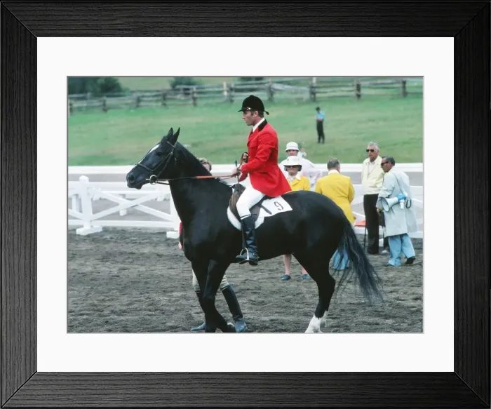 Framed Print : Great Britains Jim Fox at the 1976 Montreal Olympics Framed Print : Great Britains Jim Fox at the 1976 Montreal Olympics