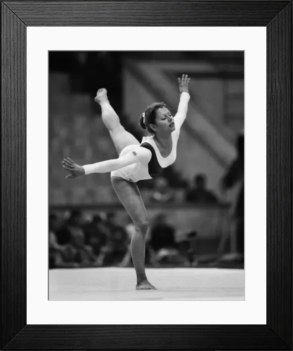 Framed Print : Suzanne Dando at the 1980 Moscow Olympics Framed Print : Suzanne Dando at the 1980 Moscow Olympics