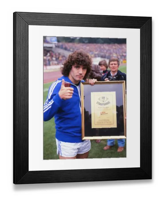 Framed Print : Kevin Keegan - German League Player of the Year, 1978 / 79 Framed Print : Kevin Keegan - German League Player of the Year, 1978 / 79