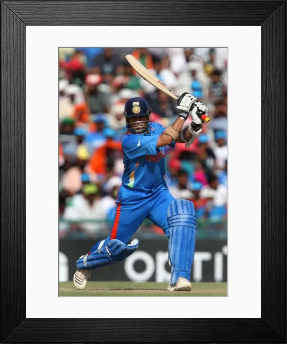 Framed Print : Sachin Tendulkar at the 2011 World Cup Framed Print : Sachin Tendulkar at the 2011 World Cup