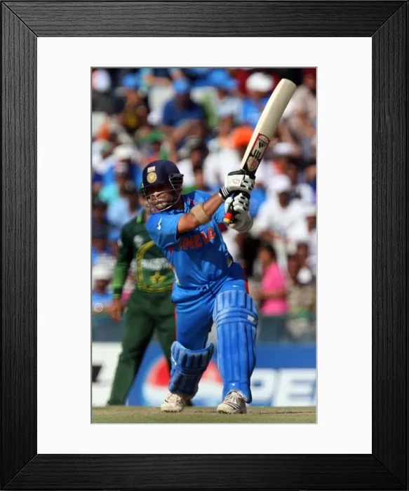Framed Print : Sachin Tendulkar at the 2011 World Cup Framed Print : Sachin Tendulkar at the 2011 World Cup