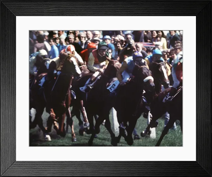 Framed Print : Nijinsky - 1970 Epsom Derby