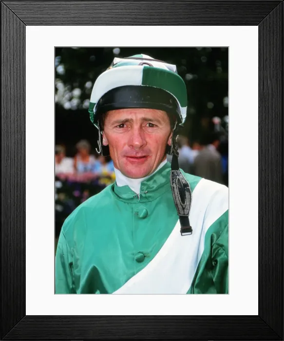 Framed Print : Michael Roberts - 1992 Champion Jockey Framed Print : Michael Roberts - 1992 Champion Jockey
