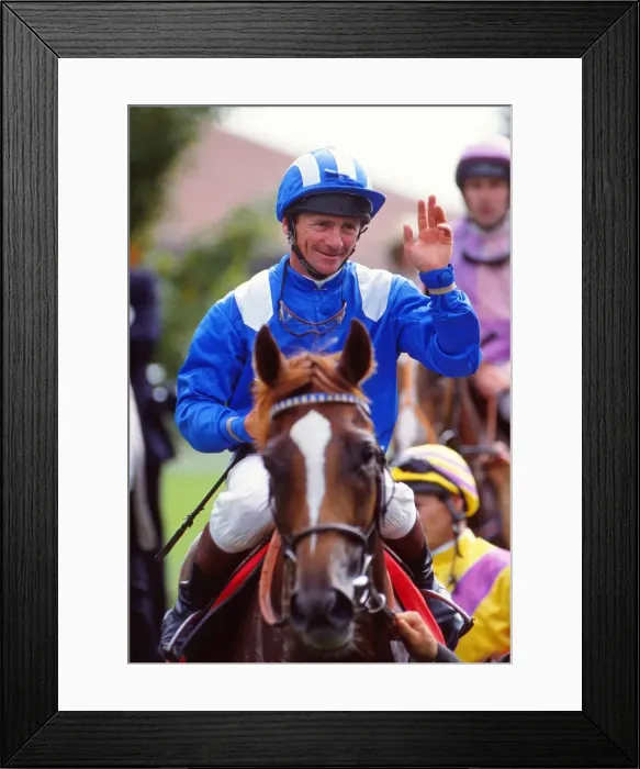 Framed Print : Michael Roberts - 1992 Champion Jockey Framed Print : Michael Roberts - 1992 Champion Jockey