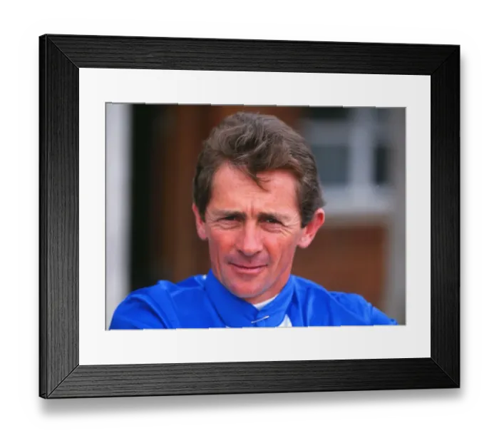 Framed Print : Michael Roberts - Jockey Horse racing 1992 Framed Print : Michael Roberts - Jockey Horse racing 1992