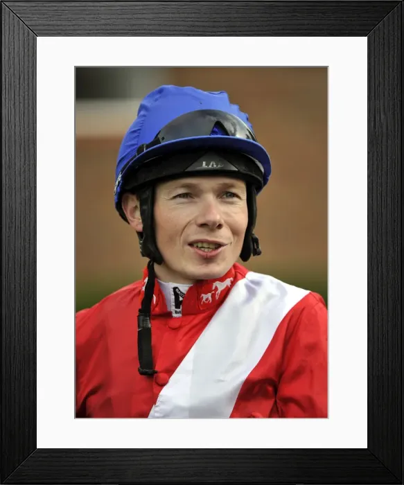 Framed Print : Jockey Jamie Spencer Framed Print : Jockey Jamie Spencer