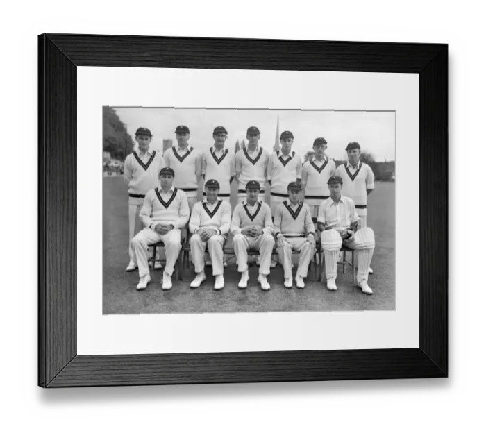Framed Print : South Africa - 1955 Tour of England Framed Print : South Africa - 1955 Tour of England
