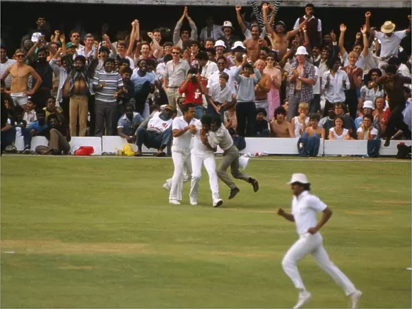 Kapil Dev catches Viv Richards in the 1983 World Cup Final