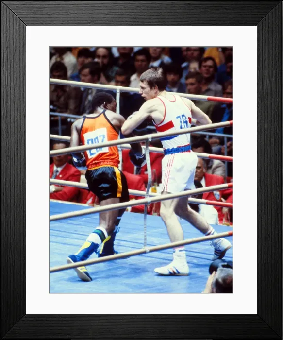 Framed Print : George Gilbody - 1980 Moscow Olympics Framed Print : George Gilbody - 1980 Moscow Olympics