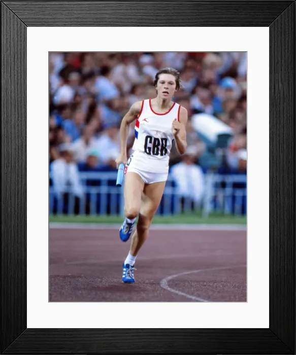 Framed Print : Linsey MacDonald - 1980 Moscow Olympics Framed Print : Linsey MacDonald - 1980 Moscow Olympics