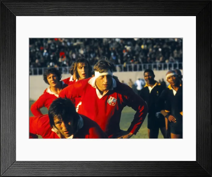 Framed Print : Willie John McBride - 1974 British Lions Tour to South Africa Framed Print : Willie John McBride - 1974 British Lions Tour to South Africa