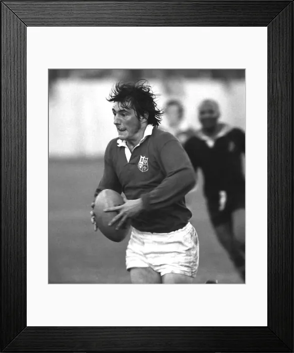 Framed Print : Andy Irvine - 1974 British Lions Tour to South Africa Framed Print : Andy Irvine - 1974 British Lions Tour to South Africa