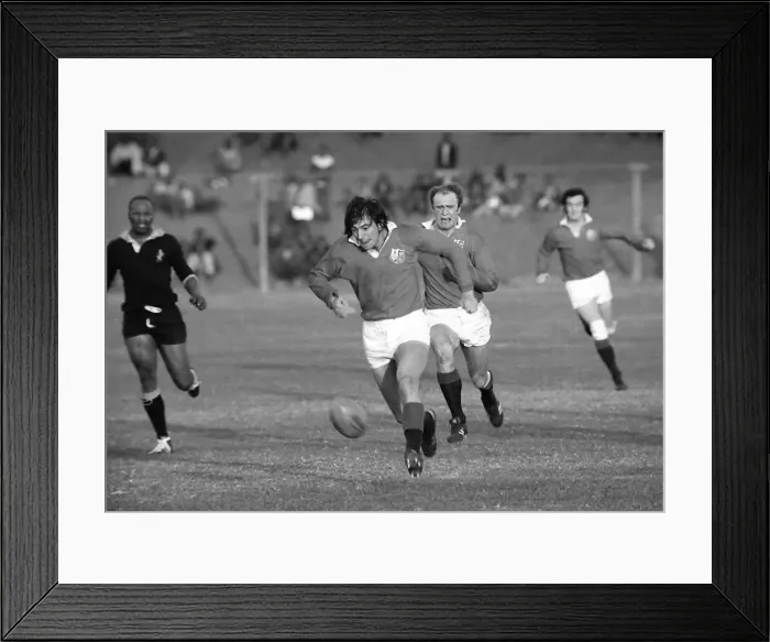 Framed Print : Andy Irvine - 1974 British Lions Tour to South Africa Framed Print : Andy Irvine - 1974 British Lions Tour to South Africa