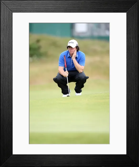 Framed Print : Rory McIlroy at the 2010 Open Championship Framed Print : Rory McIlroy at the 2010 Open Championship