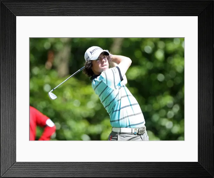 Framed Print : Rory McIlroy at the 2009 BMW PGA Championship Framed Print : Rory McIlroy at the 2009 BMW PGA Championship