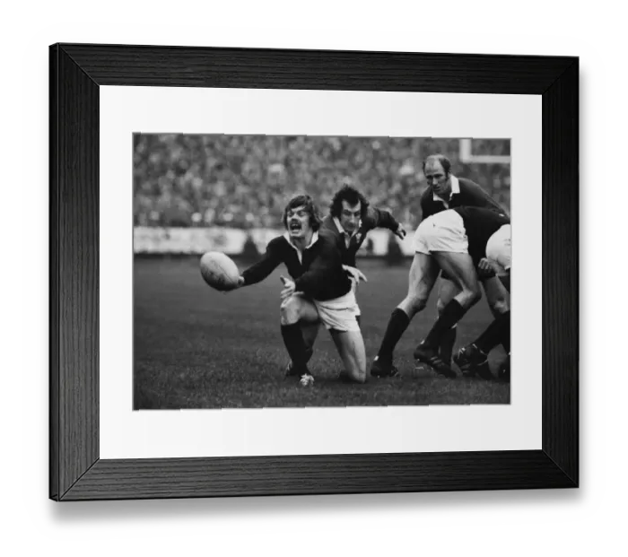 Framed Print : Alan Lawson & Gareth Edwards - 1974 Five Nations Framed Print : Alan Lawson & Gareth Edwards - 1974 Five Nations