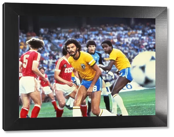 1982 World Cup - Brazil captain Socrates