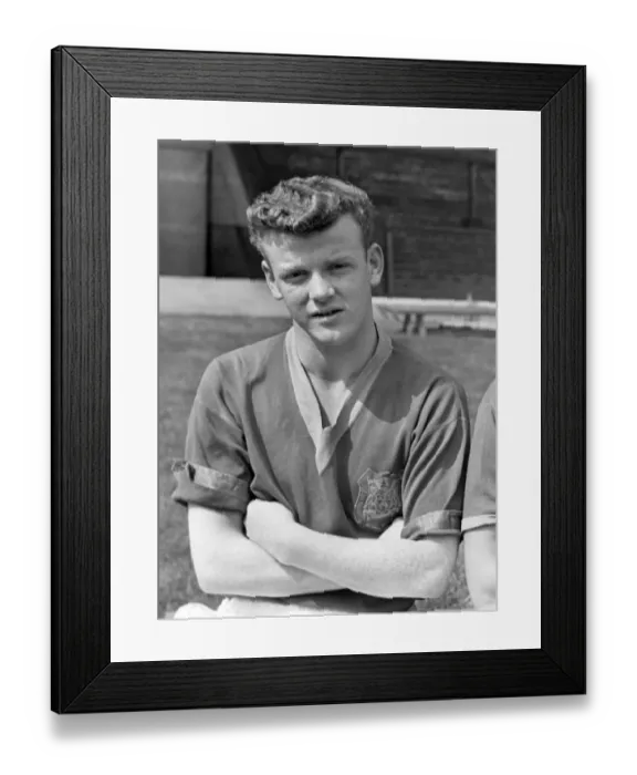Framed Print : Billy Bremner - Leeds United 1960  /  61