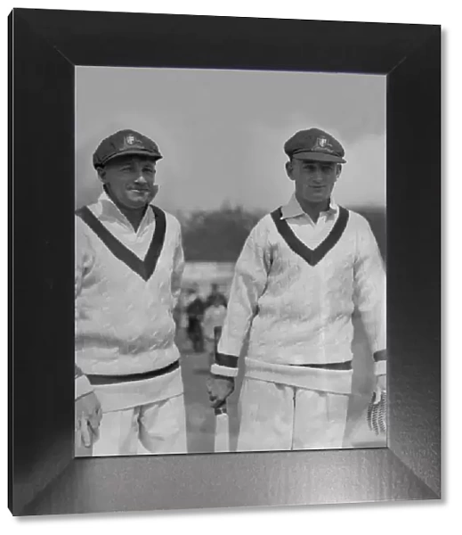 Don Bradman & Stan McCabe in 1930